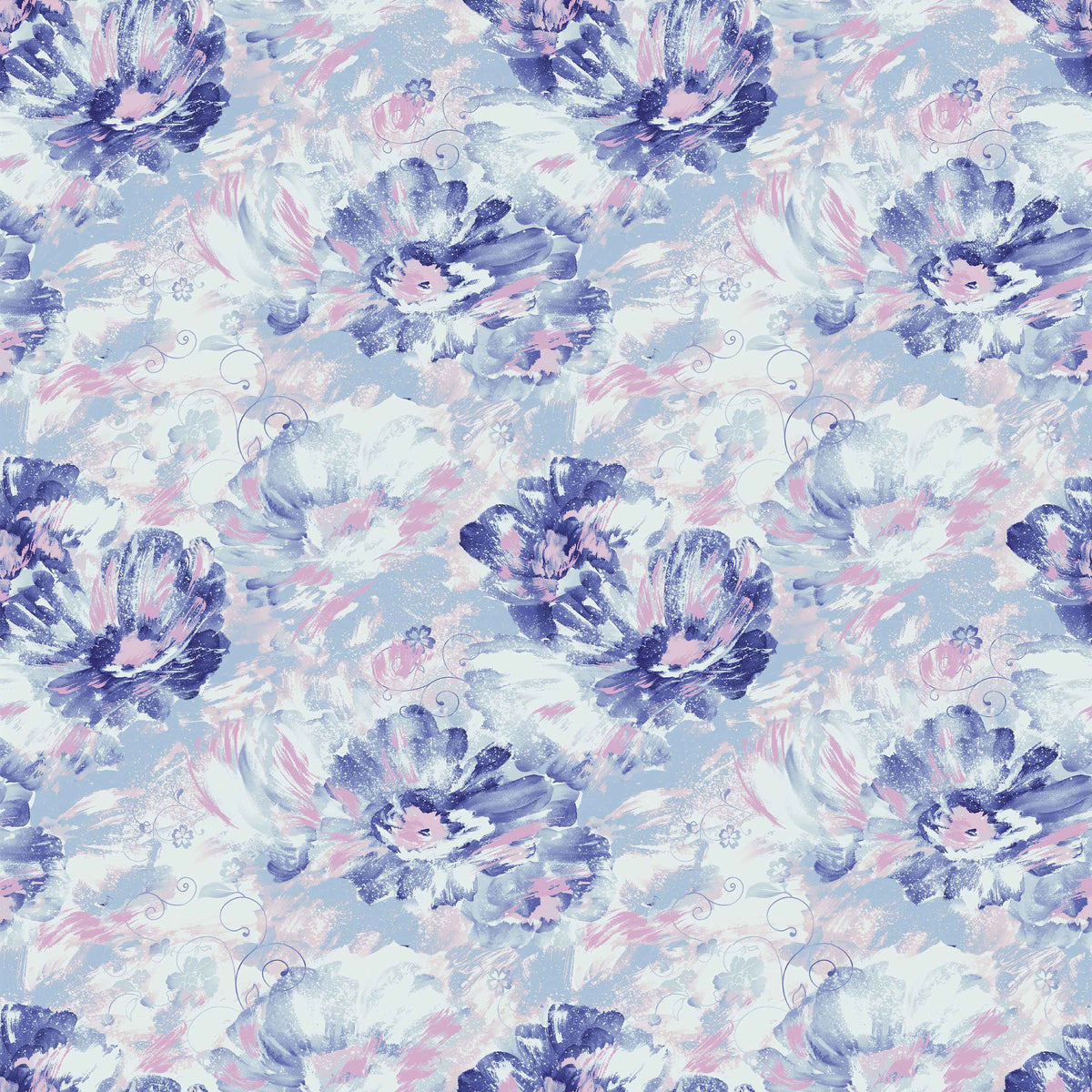 Gentle Floral in Purple