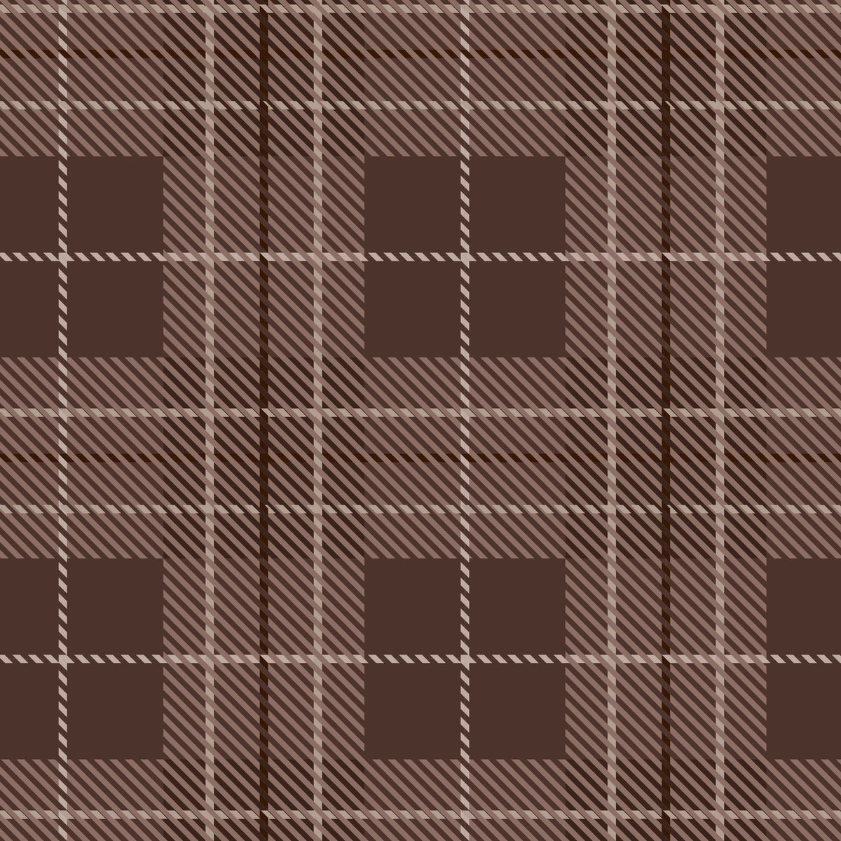 Glen Check in Brown