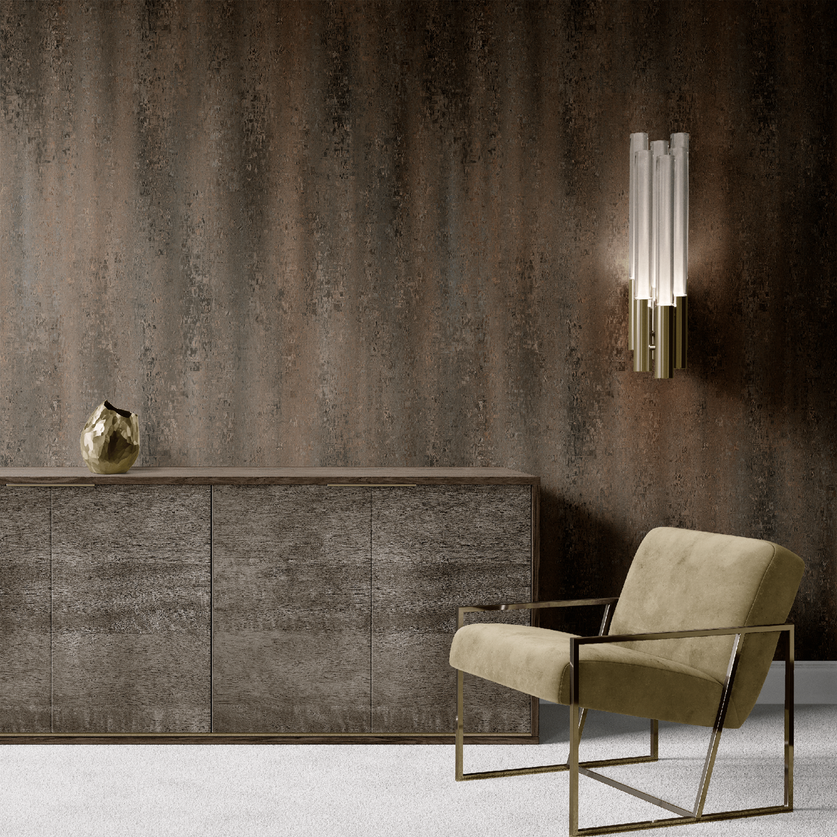 brown_wallpaper pattern that showcases concrete like texture
