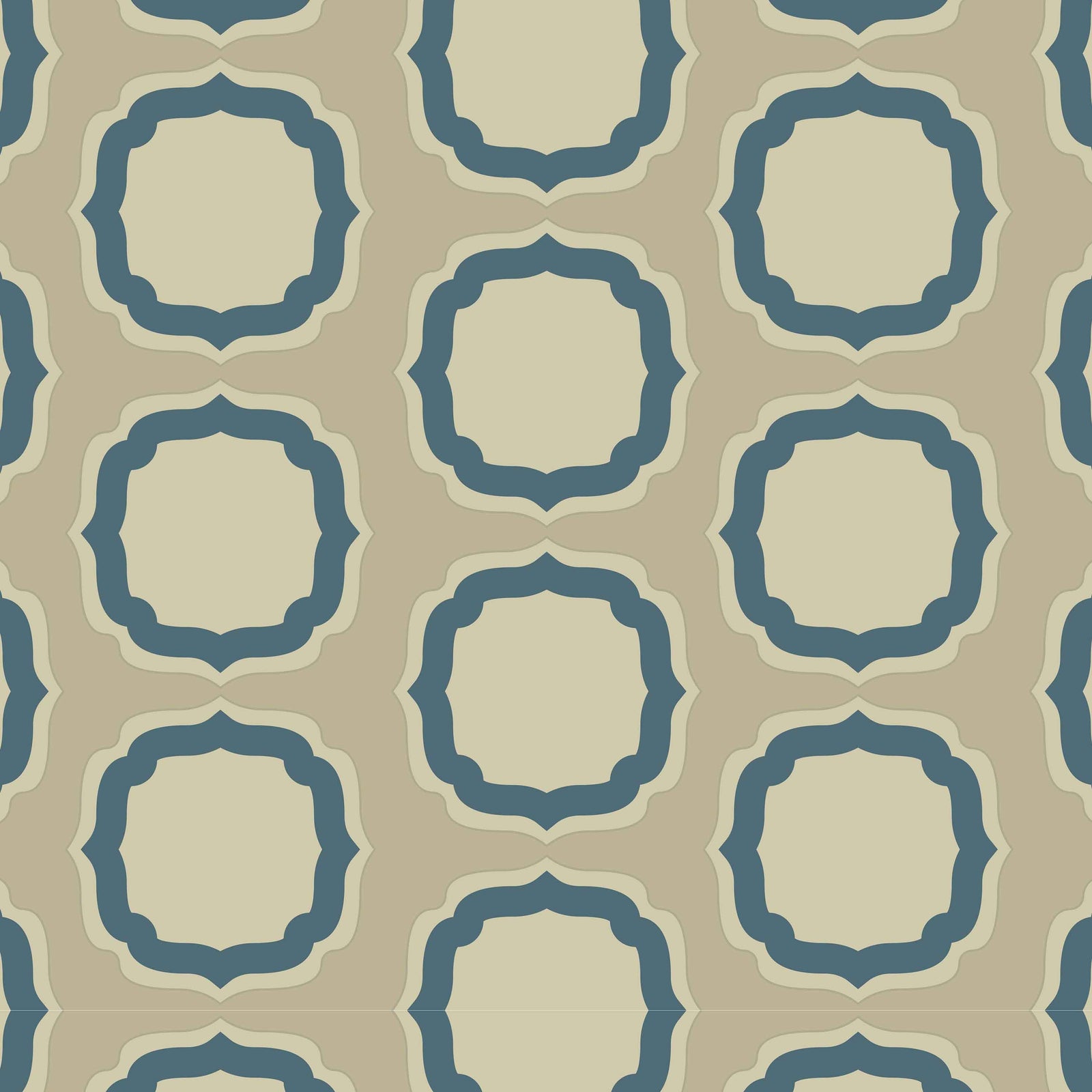 tan_geometric pattern