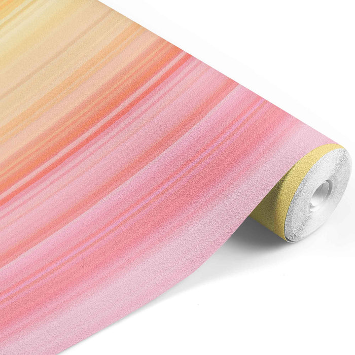 Rainbow Stripes Mural