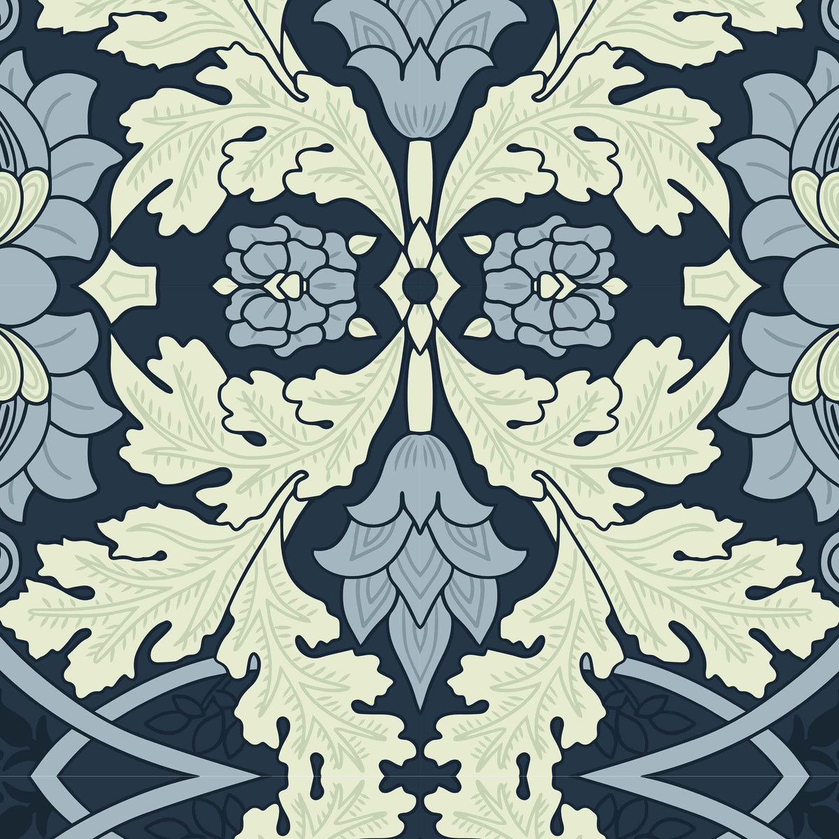 Royal Bloom in Blue