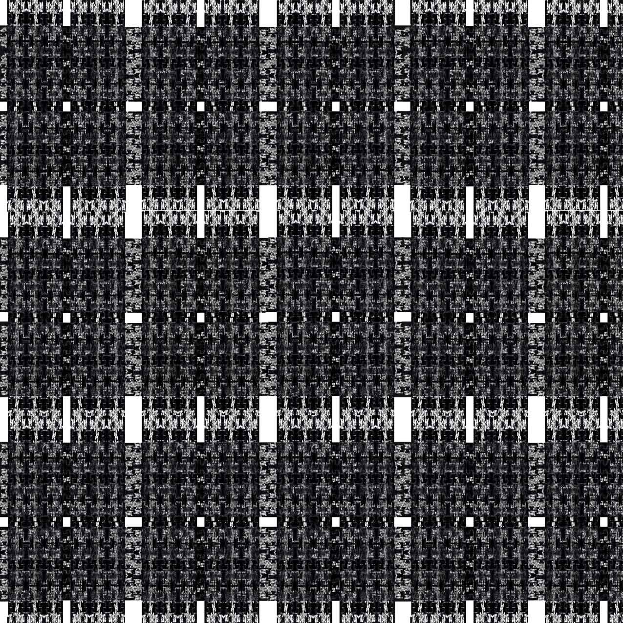 white-black_Subtle textured pattern featuring a white and black with a woven, linen-like effect and faint linear accents, creating a quiet, tonal design with a refined, organic feel.