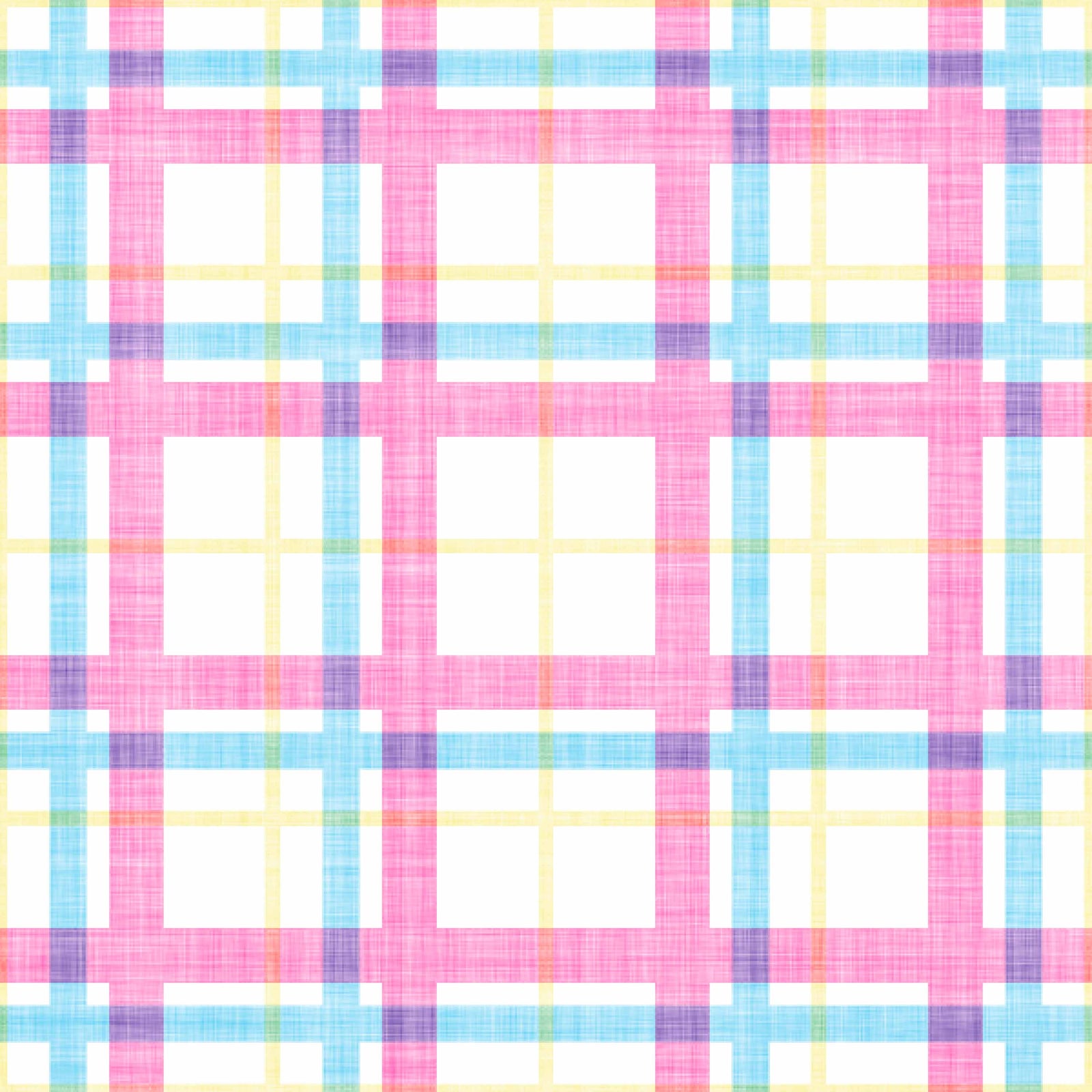 brights_A colorful checkered wallpaper pattern with pink, yellow, and blue.