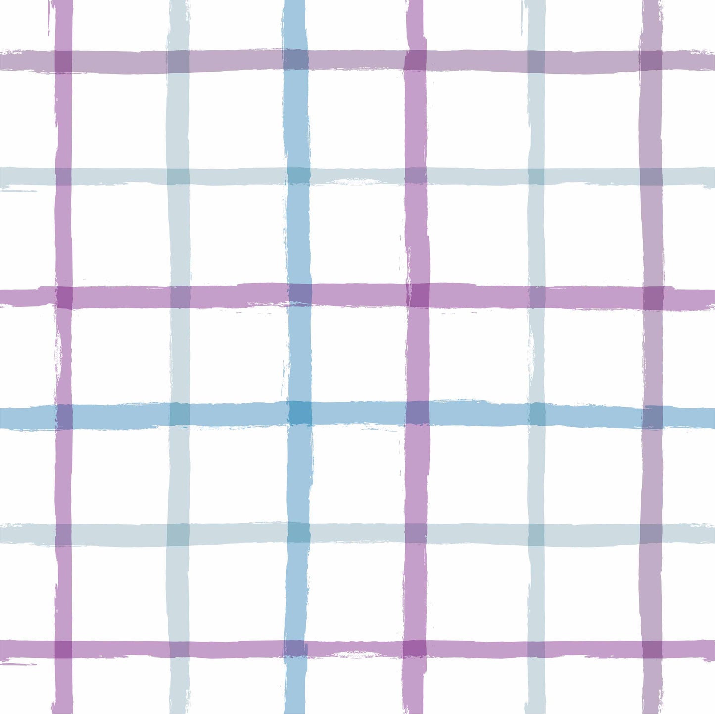 lavender_A colorful geometric patterned wallpaper featuring lines in light blue, blue, and light purple on a white background.