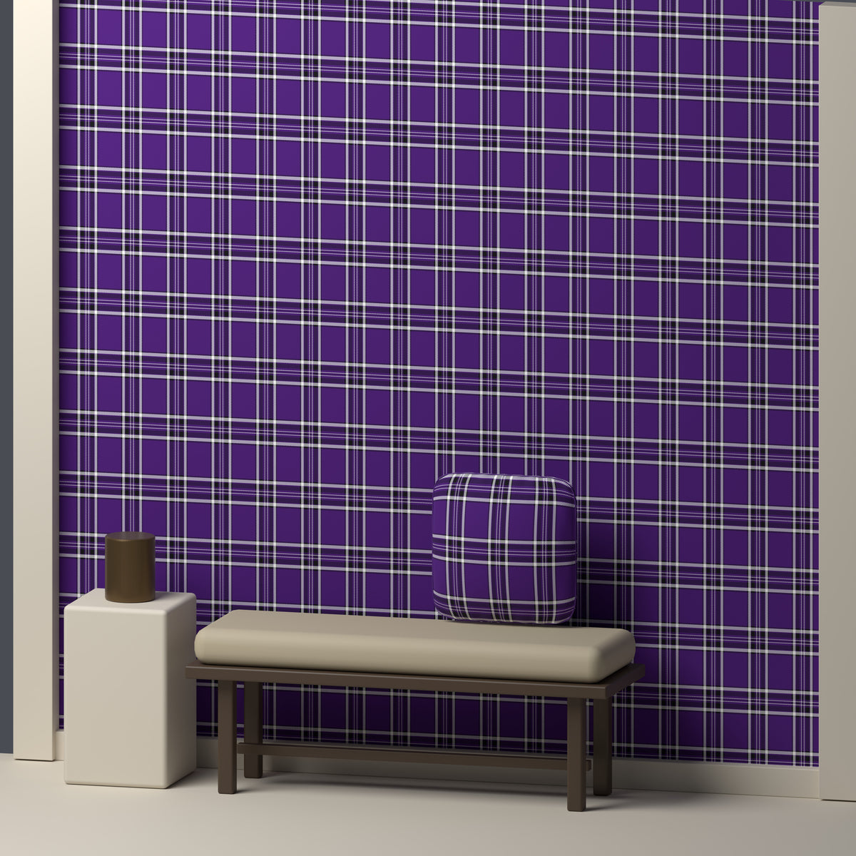 Deep Purple, Near Black & White — Alderwick — In a room