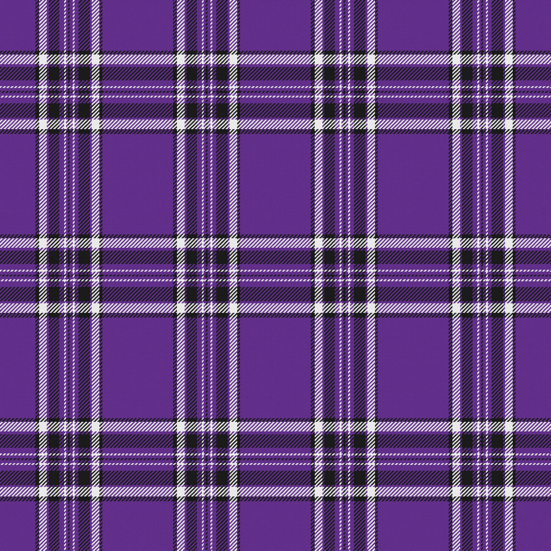 Purple, Near Black & White — Alderwick — Full pattern