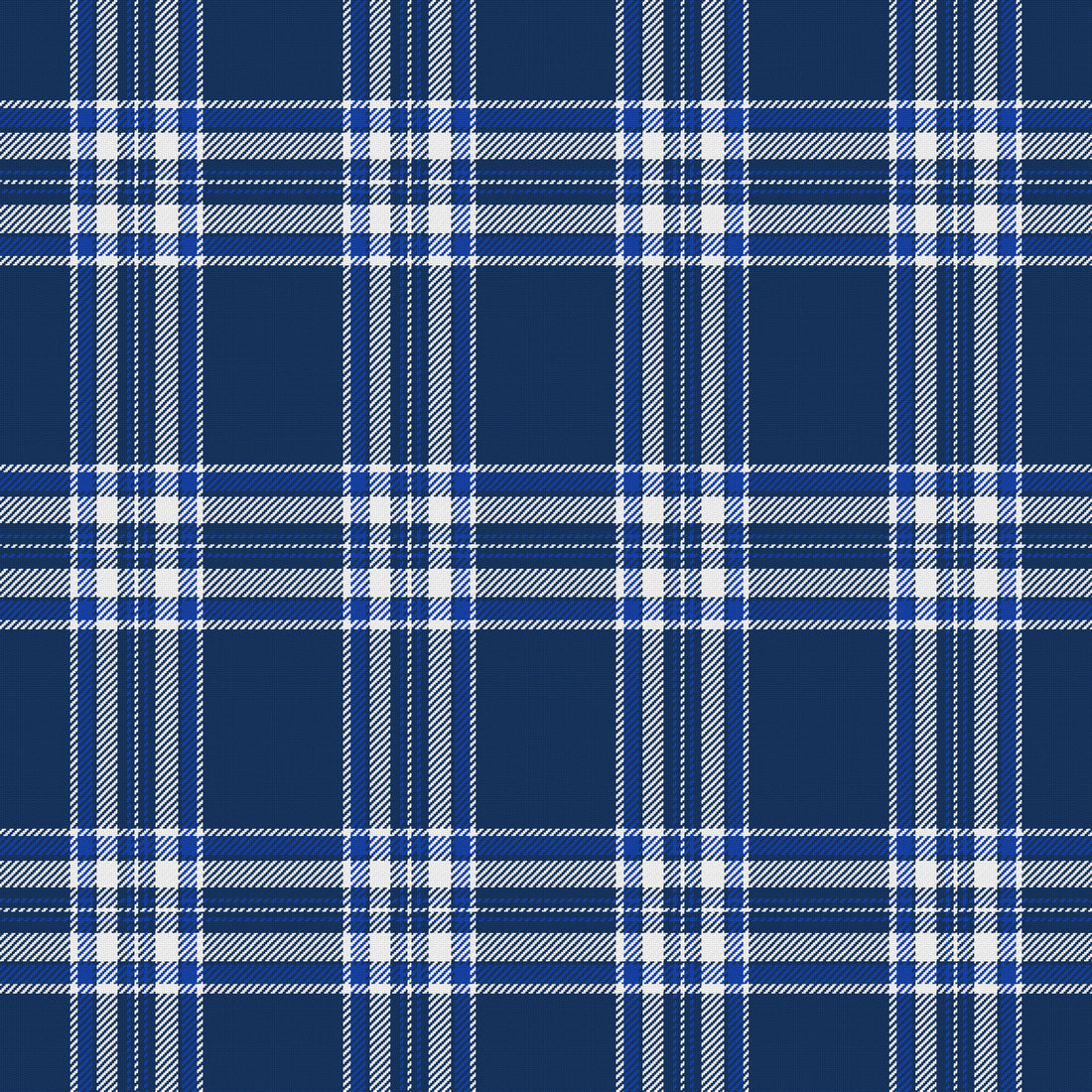 Navy, White & Royal Blue — Alderwick — Full pattern