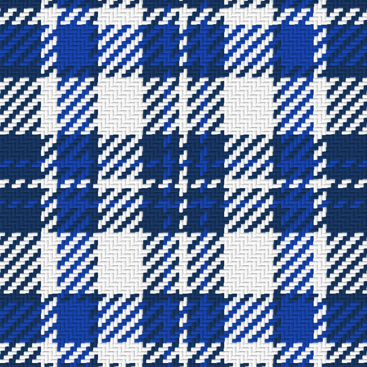 Navy, White & Royal Blue — Alderwick — Pattern detail