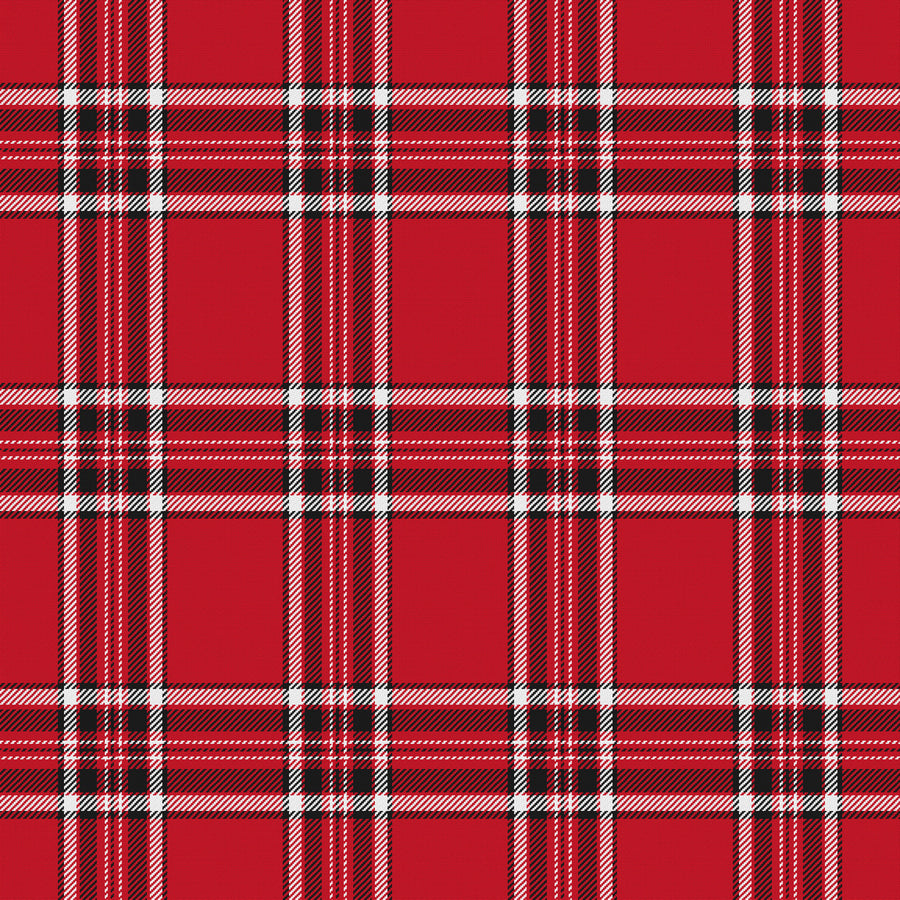 Red, Near Black & White · Palette 008 — Alderwick