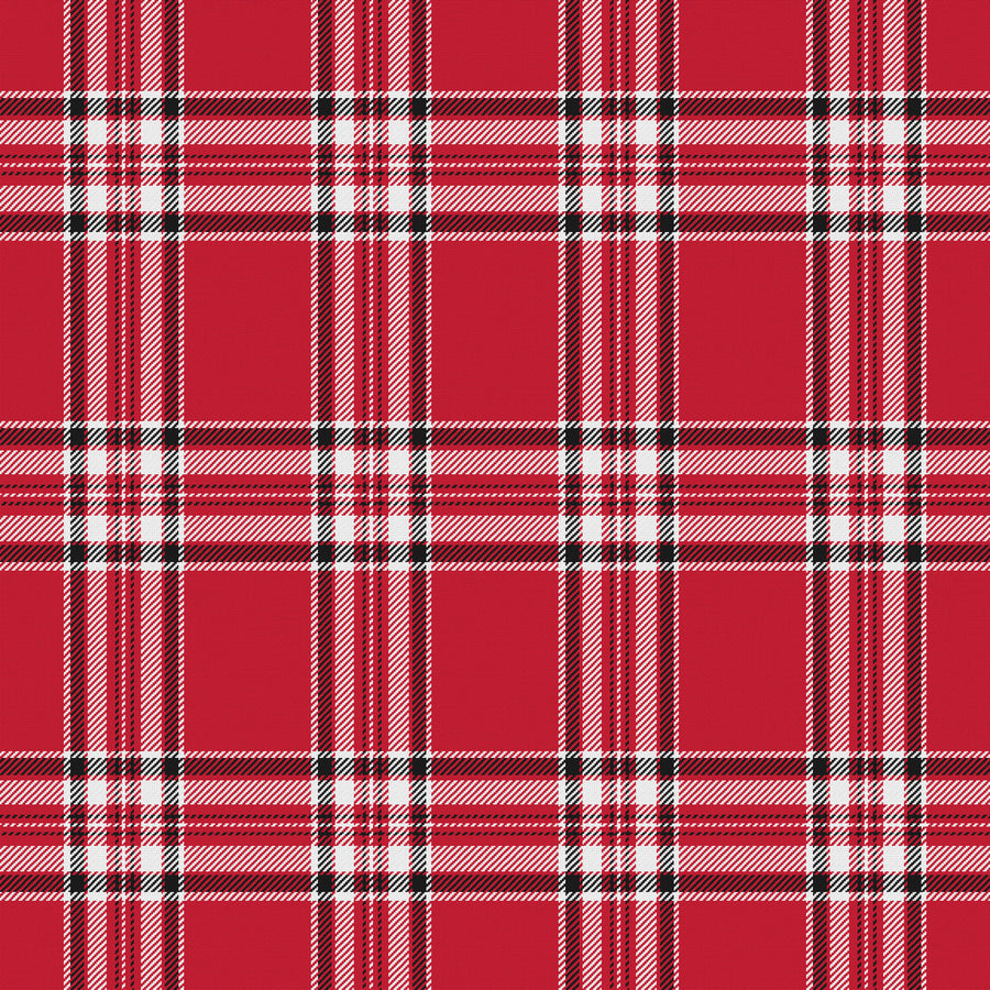 Scarlet, White & Near Black — Alderwick