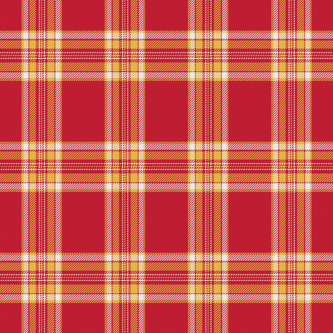 Cardinal, Warm Gold & White — Alderwick — Full pattern