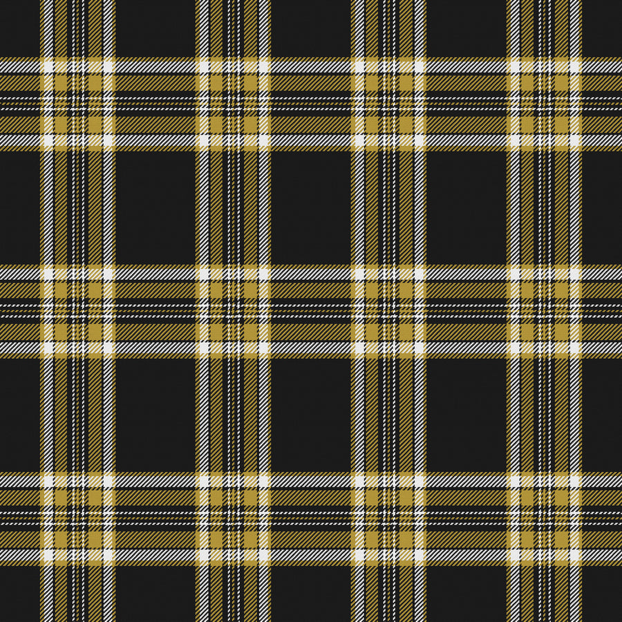 Near Black, Antique Gold & White · Palette 016 — Alderwick