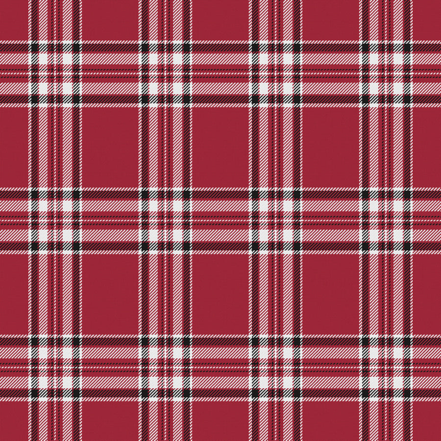 Cardinal, White & Near Black — Alderwick