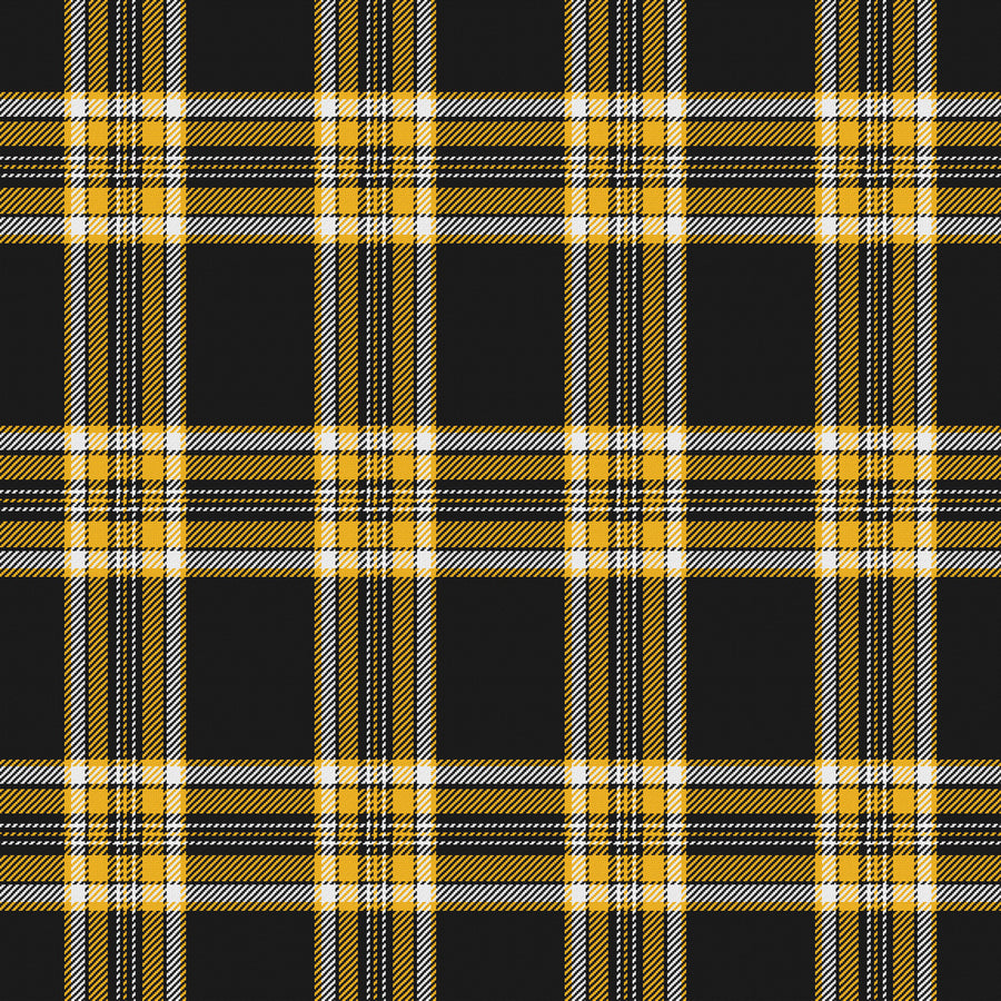 Near Black, Golden Yellow & White — Alderwick
