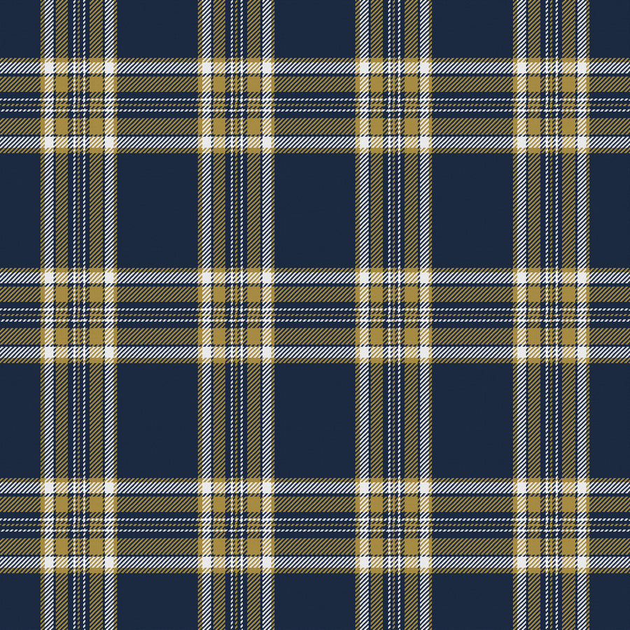 Midnight Navy, Antique Gold & White — Alderwick