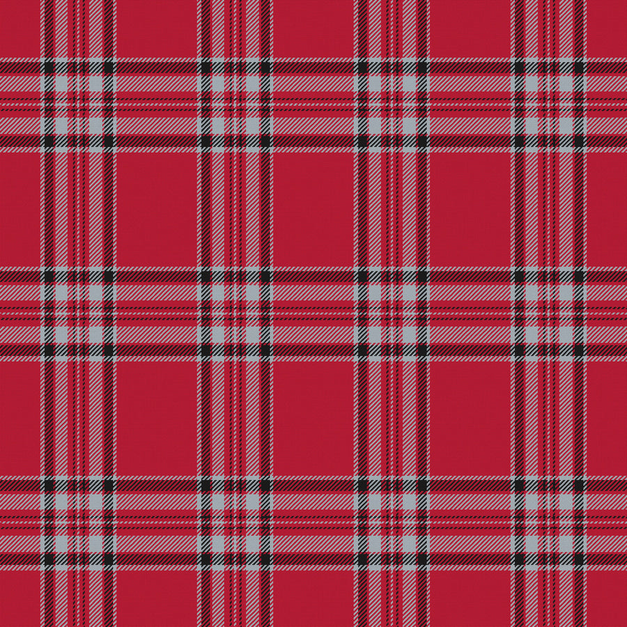 Scarlet, Gray & Near Black — Alderwick