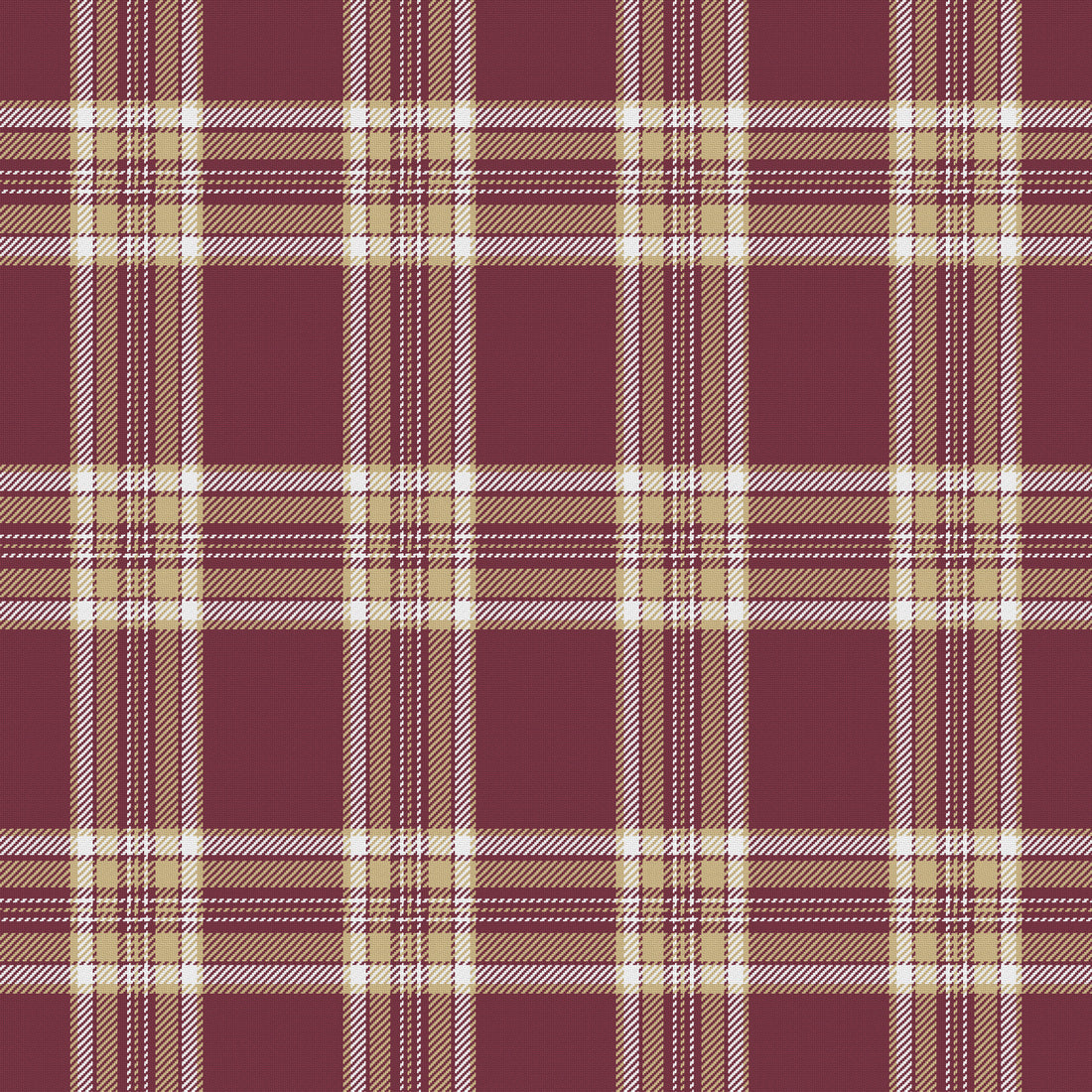 Garnet, Champagne Gold & White — Alderwick — Full pattern