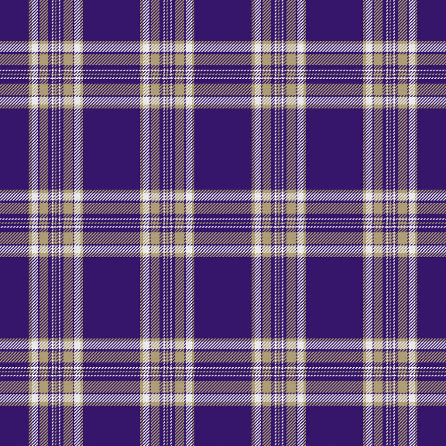 Deep Purple, Muted Gold & White — Alderwick