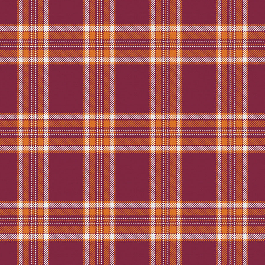 Maroon, Burnt Orange & White — Alderwick