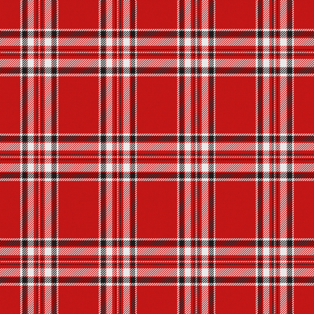 Red, White & Near Black — Alderwick — Full pattern
