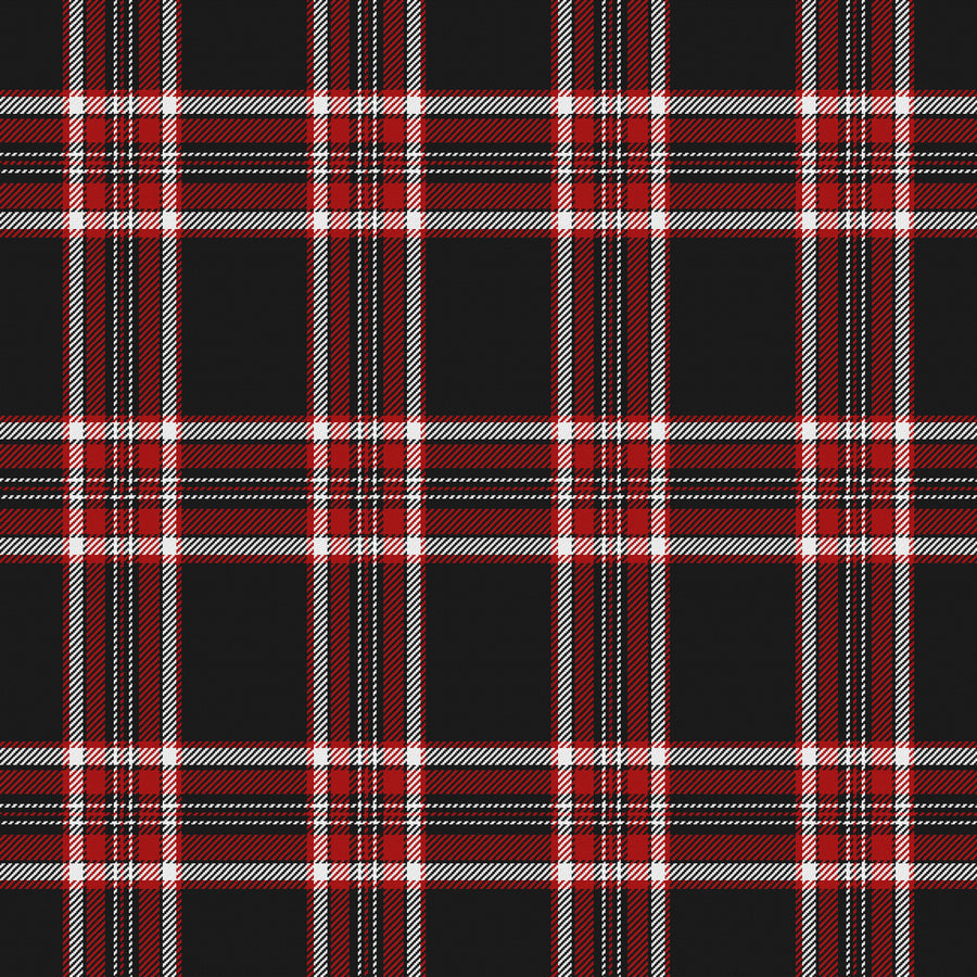 Near Black, Deep Red & White — Alderwick