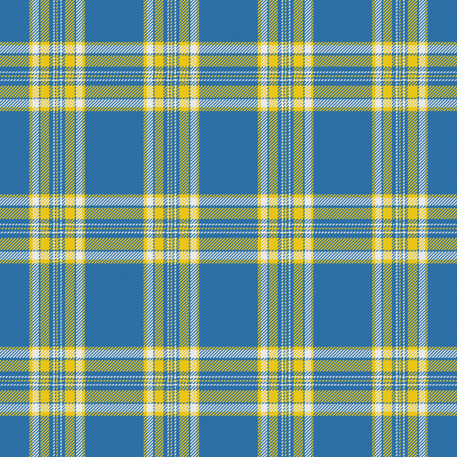Blue, Golden Yellow & White — Alderwick