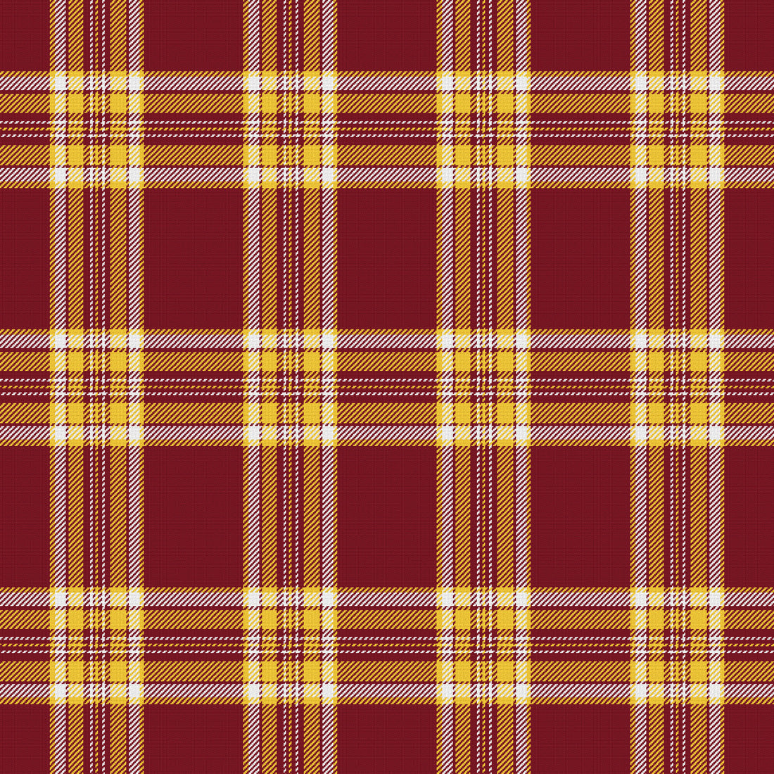 Maroon, Gold & White · Palette 057 — Alderwick — Full pattern