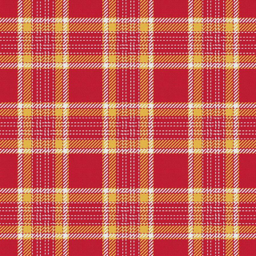 Cardinal, Warm Gold & White — Heritage