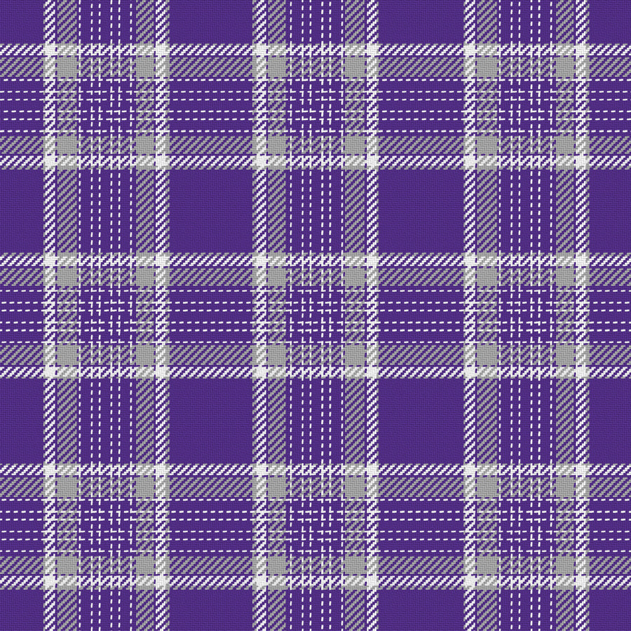 Royal Purple, Silver Gray & White — Heritage
