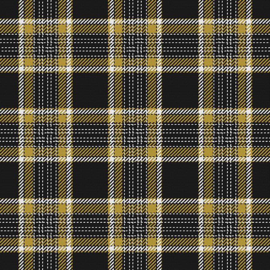 Near Black, Antique Gold & White · Palette 016 — Heritage