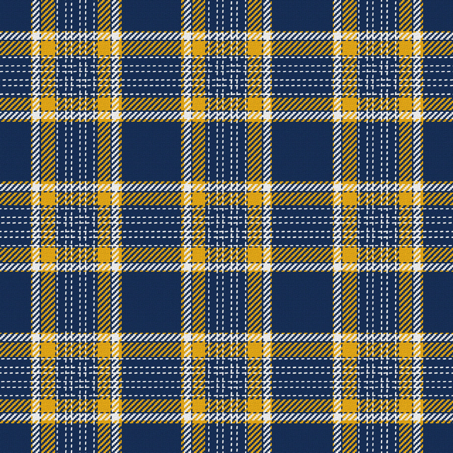 Deep Navy, Gold & White — Heritage