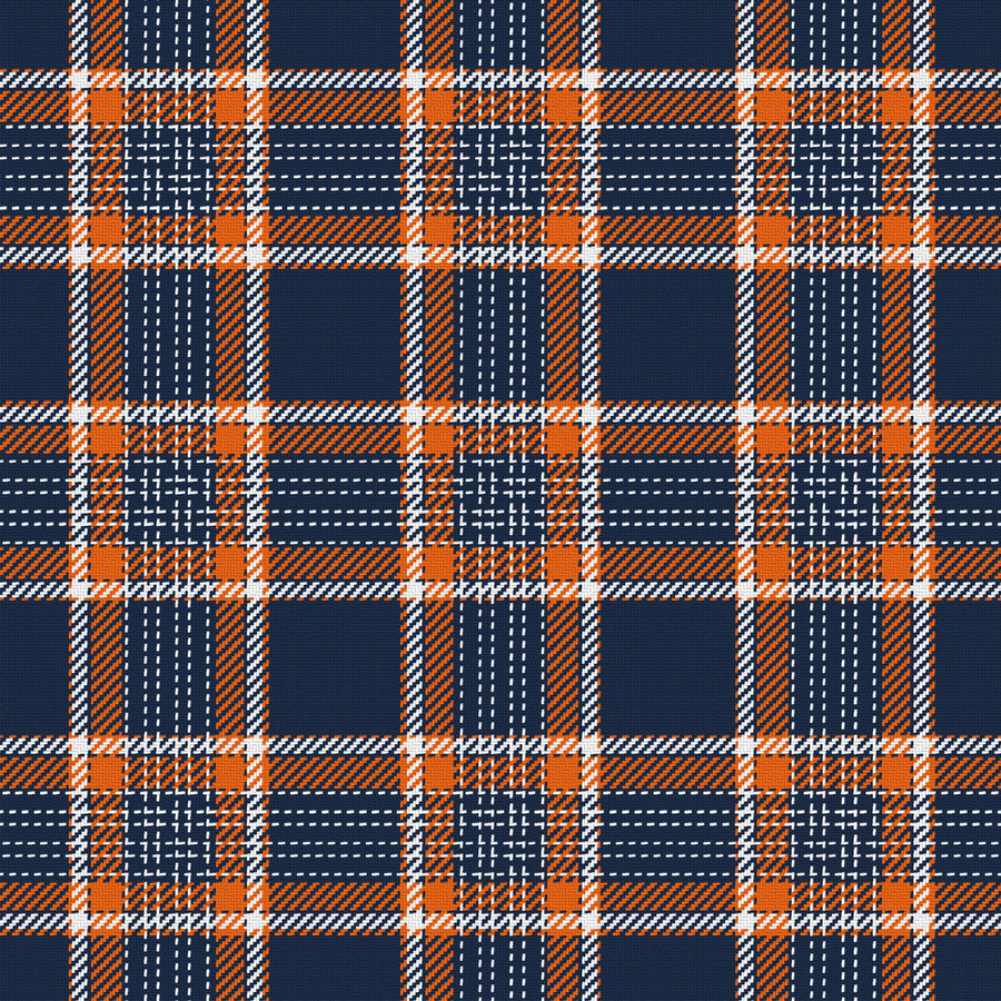 Navy, Orange & White — Heritage