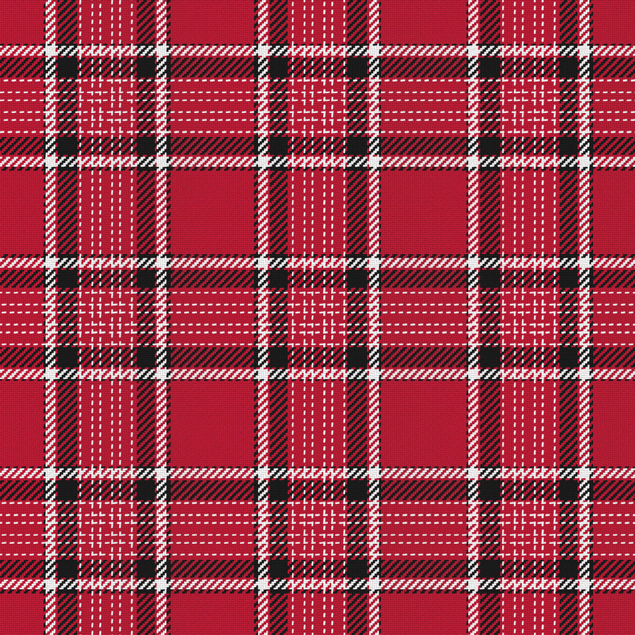 Red, Near Black & White · Palette 023 — Heritage