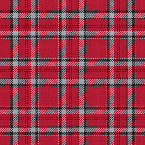 Heritage — Scarlet, Gray & Near Black — v038 — full pattern
