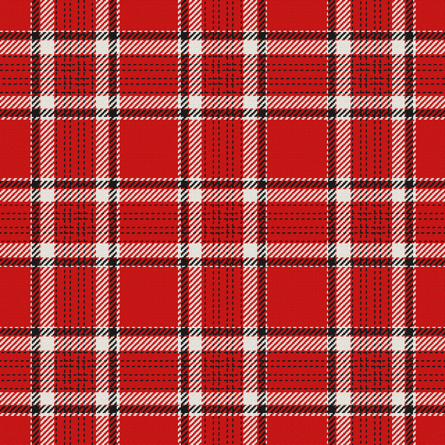 Scarlet, Cream & Near Black — Heritage
