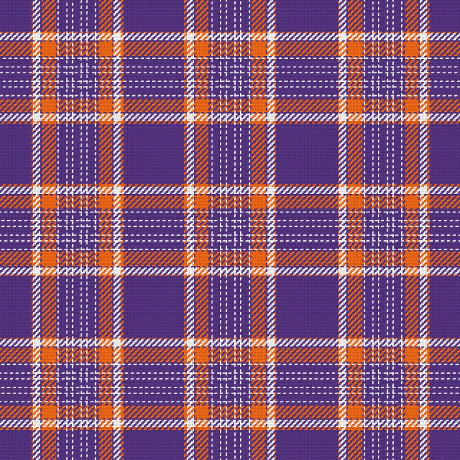 Deep Purple, Orange & White — Heritage