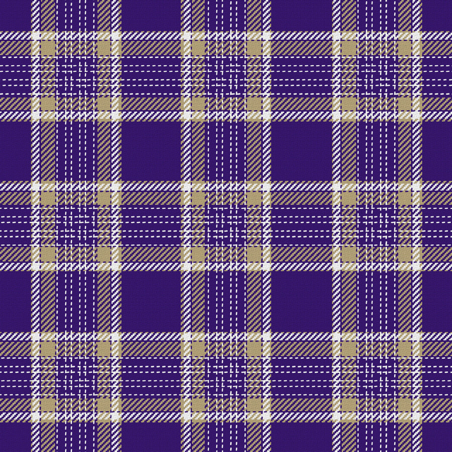 Deep Purple, Muted Gold & White — Heritage