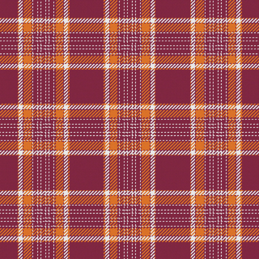 Maroon, Burnt Orange & White — Heritage