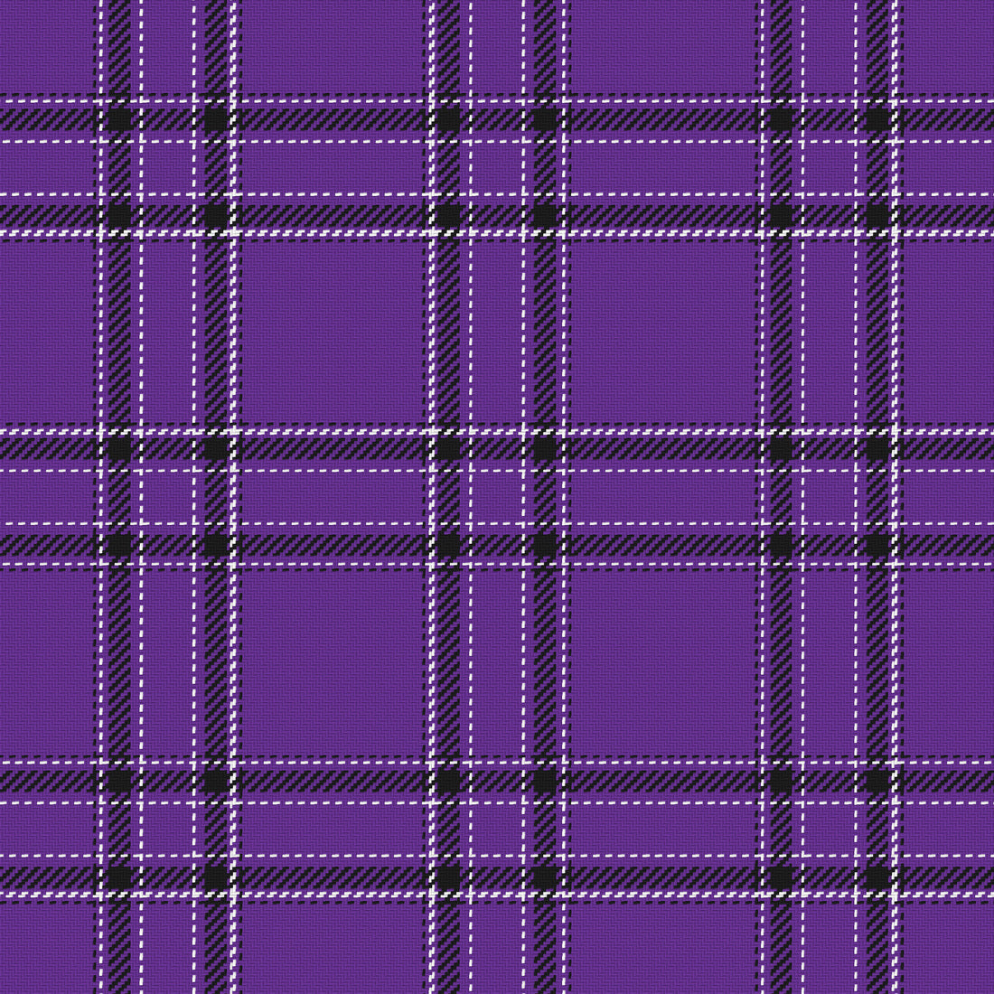 Purple, Near Black & White — Tailored — Full pattern