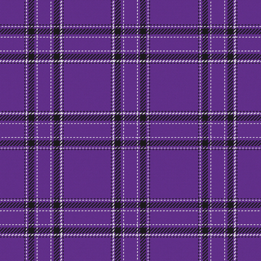 Purple, Near Black & White — Tailored
