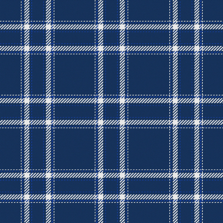 Navy, White & Royal Blue — Tailored