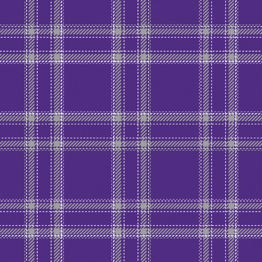 Royal Purple, Silver Gray & White — Tailored