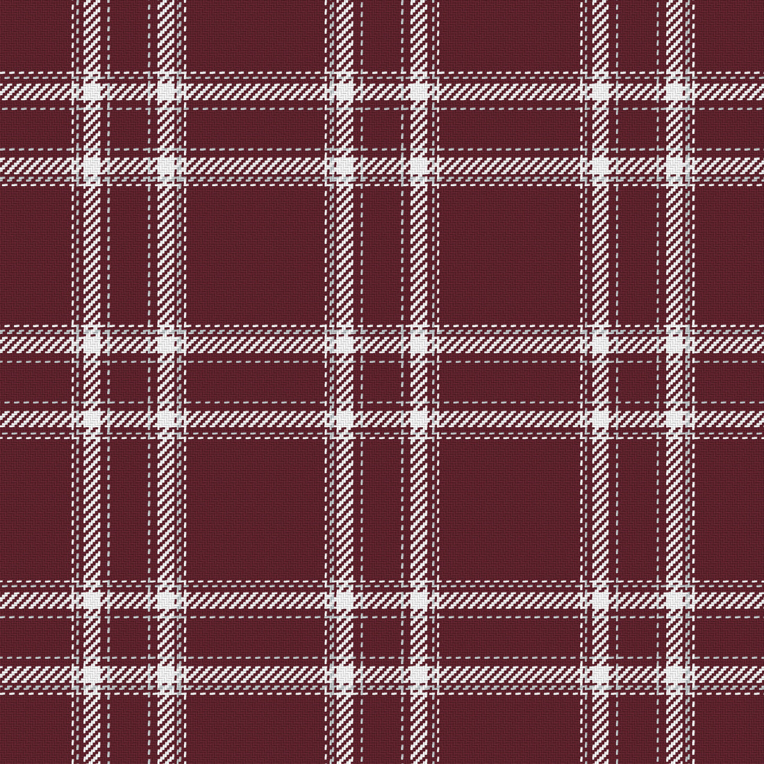 Maroon, White & Light Gray — Tailored — Full pattern