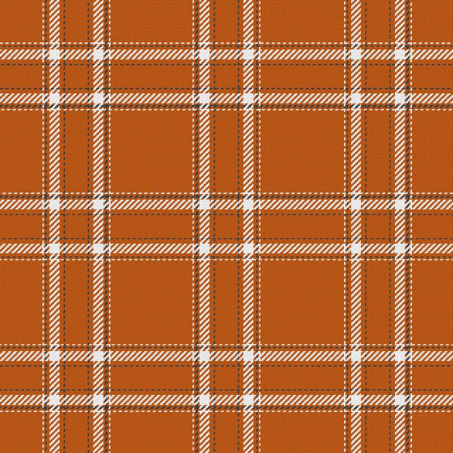 Burnt Orange, White & Charcoal — Tailored