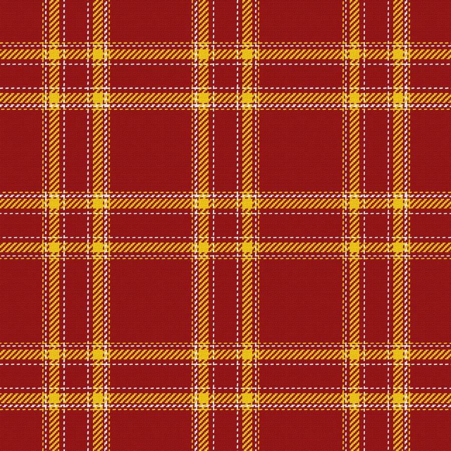 Deep Red, Golden Yellow & White — Tailored