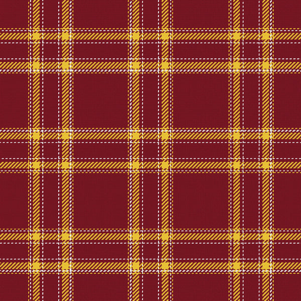 Tailored — Maroon, Gold & White — v057 — full pattern