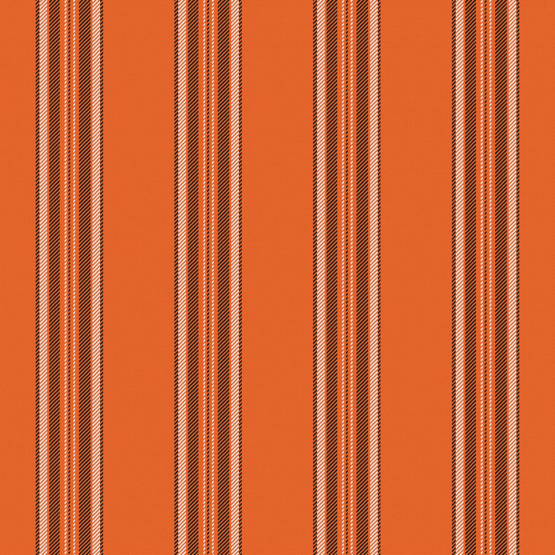 Orange, Near Black & White — Ashbourne — Full pattern