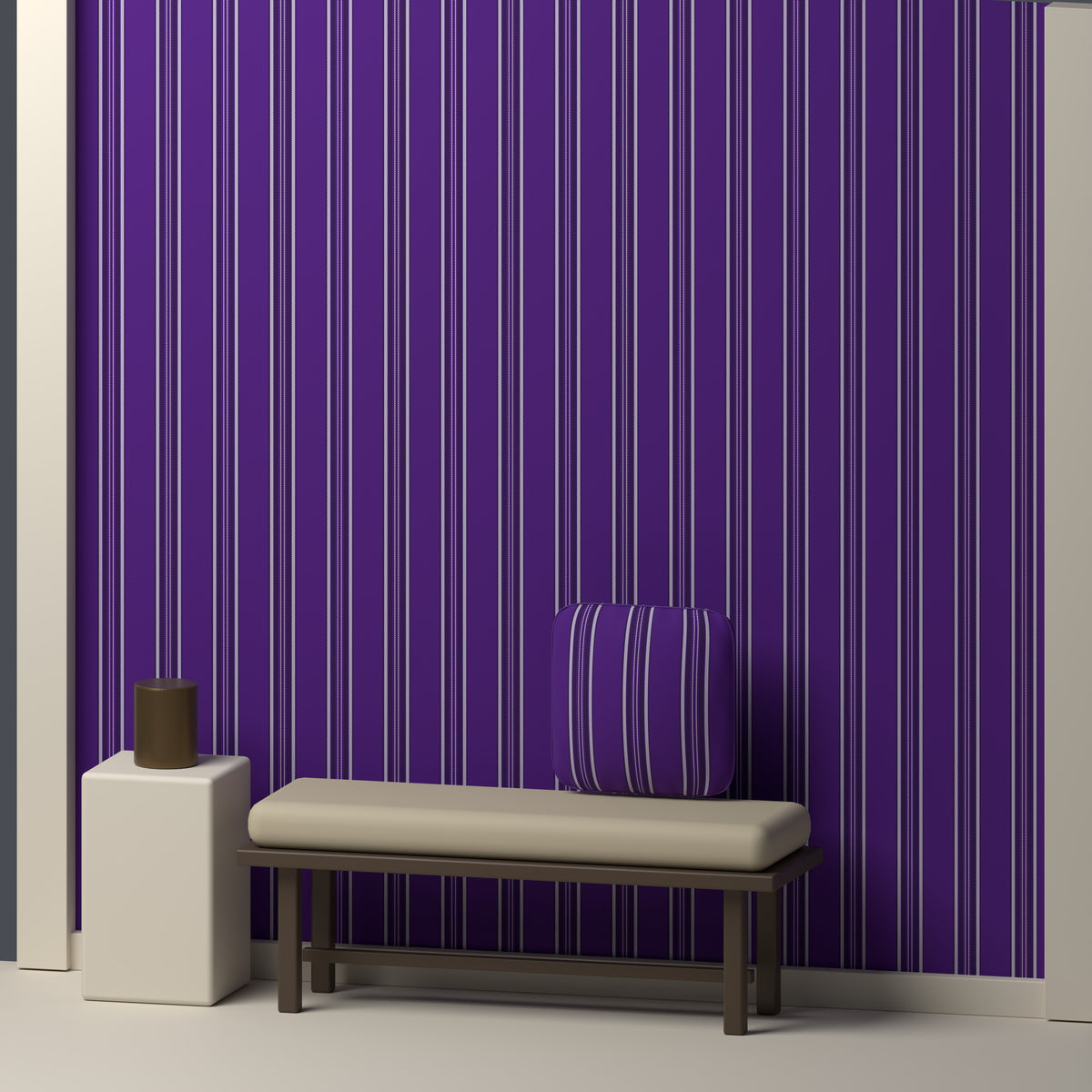 Deep Purple, Near Black & White — Ashbourne — In a room