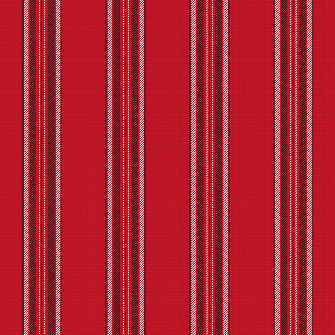 Red, Near Black & White · Palette 008 — Ashbourne — Full pattern